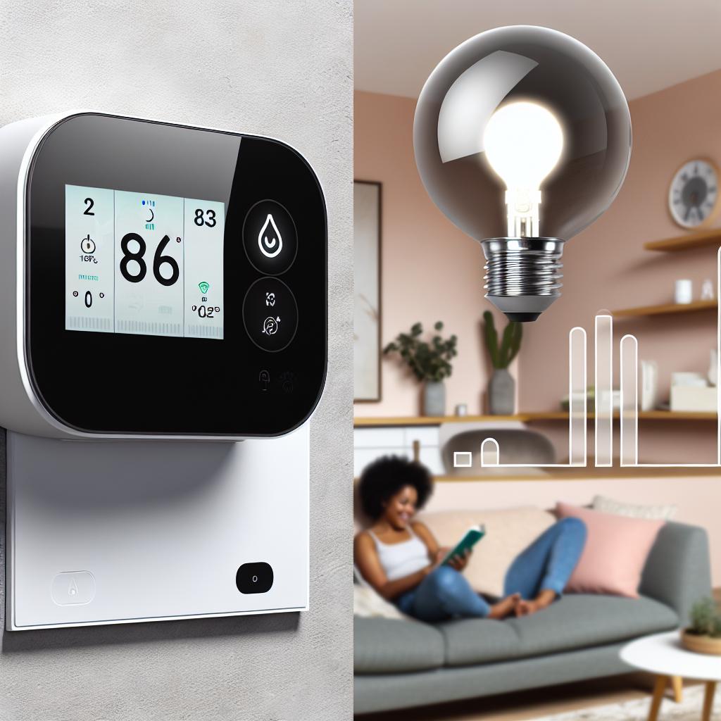 Smart thermostat systems and how they save energy.