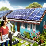 Solar panels: A sustainable energy solution for your home.